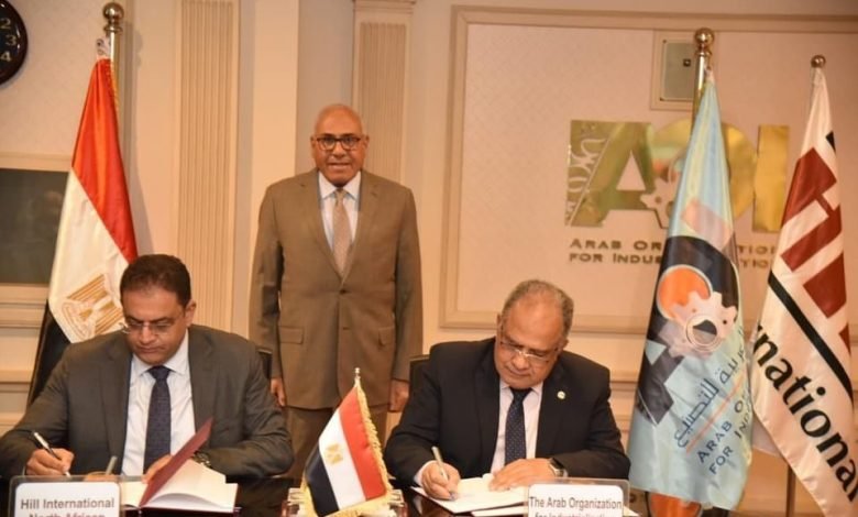 «الهيئة العربية للتصنيع» تتعاقد مع «هيل إنترناشيونال» لإدارة مشروع مصنع إنتاج إطارات المركبات