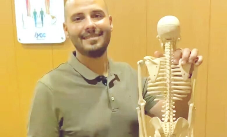الدكتور محمد ياسين: العلاج اليدوي أساس التأهيل وحل للمشاكل العضلية