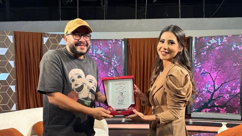 حسام داغر يكشف كواليس فيلمه “40 يوم” مع يمنى بداروي في “ورقة بيضا”